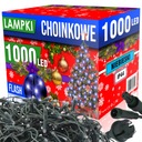 SVETLÁ VIANOČNÉHO STROMČEKA 1000 LED BLIKAJÚCE VIANOČNÉ OSVETLENIE GARLAND XXL SET