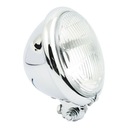 Predná lampa Harley custom cafe racer CHROME ECE