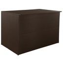 ZÁHRADNÝ BOX HNEDÝ 150X100X100CM RATTAN PE