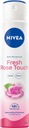 NIVEA DEO 250ml FRESH ROSE TOUCH dámsky sprej