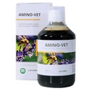 Amino-Vet Aminokyseliny Vitamíny pre včely Náhradka peľu 500 ml Red