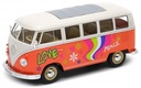 WELLY Model 1963 VOLKSWAGEN T1 BUS Mierka 1:24