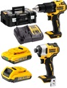 DeWALT DCK2062D2T DCD709 skrutkovač + kľúč DCF809