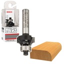 BOSCH Zaobľovacia fréza, uhol 4mm, stopka 8mm