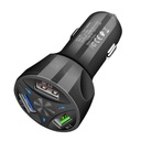 2.1A QC3.0 4 USB nabíjačka do auta 12-32V Ad