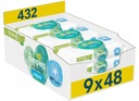 PAMPERS HARMONIE AQUA VLHČENÉ Utierky 9x48ks