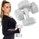 DUMBELL DUMBELL 2x3kg FITNESS SET 6kg