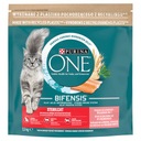 Purina One losos suché krmivo pre mačky 1,5 kg