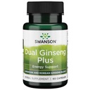 Dual Ginseng Plus 60 kapsúl SWANSON