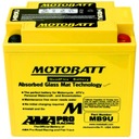 Batéria 11Ah/140A MOTOBATT MB9U YB7A YB7LA YB9A