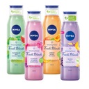 Sprchový gél NIVEA Fresh Blends set 4x300ml