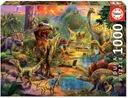 Educa Puzzle 1000 Dinosaur Land