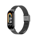 Čierna kovová spona pre Xiaomi Mi Band 8