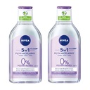 Nivea Výživný micelárny fluid 5v1 2x400 ml