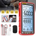 MULTIMETER NABÍJANÝ POMOCOU USB 6000 POČÍTADLÍ, MULTIFUNKČNÝ TESTER VOLTMETRA