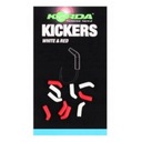 Korda Kickers Red White Hook Positioners, veľkosť M