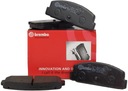 BREMBO BREMBO BRZDOVÉ DESTIČKY MAZDA 6 / MAZDA 626 ZAD