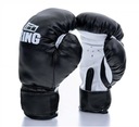 Boxerské rukavice 4Kids - 4 OZ, detské tréningové sparing rukavice, čierne