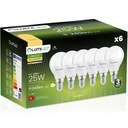 6x E14 P40 LED žiarovka 2,5W = 25W 249lm 3000K Teplá 180° LUMILED