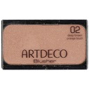 ARTDECO BLUSHER LUŽENKA, NÁPLŇ - 02 HLOBOVO HNEDÁ ORANŽOVÁ - 10g