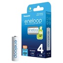 Panasonic Eneloop BK-3MCDE/4BE - 4x AA batérie