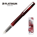 Plniace pero Platinum Prefounte Crimson Red F