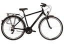 KROSS TRANS 1.0 TREKKOVÝ BICYKEL 17'' 28'' ČIERNA