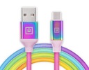 USB A - C kábel 1m 3A Colorful Real-el Store W-wa