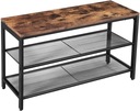 RUSTIKÁLNA LOFT PRIEMYSELNÁ OBUV RACK BENCH