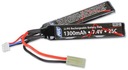 ASG AEG LiPo batéria 7,4V 1300mAh 25C 17206