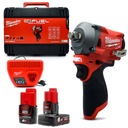 Kompaktný rázový uťahovák Milwaukee M12 FIWF12-622X 339Nm FUEL 1/2