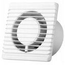 Štandardný nástenný ventilátor white125 do kúpeľne