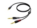 Kábel Procab CLA713/3 stereo mini jack-2xjack 3m