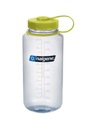 NALGENE WIDE MOUTH 1L fľaša sustain zelená/číra