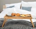 Raňajkový stôl do postele, bambusový podnos