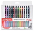 Sada guľôčkových pier PENTEL ENERGEL BL77 12ks