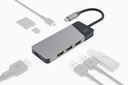 Adaptér USB-C HUB Green Cell GC Connect 7v1