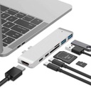 Adaptér 7v1 HUB USB-C HDMI PD SD Macbook Air PRO