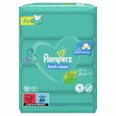 Pampers fresh & clean obrúsky 4 x 80 = 320 ks.