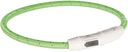 TRIXIE Flashing Golar USB Safer Life M-L Green