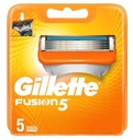 5 x GILLETTE FUSION5 FUSION CARTRIDGES ČEPELE ČEPELE ORIGINÁL