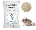 Pieskový kúpeľový prach pre činčily 0,5-1,2 mm, 25 kg, certifikát PZH