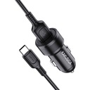 RÝCHLA 18W USB nabíjačka do auta + kábel TYPU C