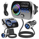 SÚPRAVA DO AUTOMOBILU HANDS-FREE FM VYSIELAČ QC BLUETOOTH