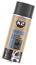 K2 COLOR FLEX SPREJOVÁ GUMA, MATNÁ ČIERNA, 400 ML J1G66