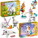 LEGO Unicorn 31140 + White Rabbit 31133 Creator 3v1 ZVIERATÁ Páv 3v1