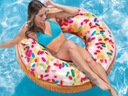 DONUT DONUT INTEX PLÁVAČKA, FAREBNÁ, VEĽKÁ