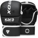 MMA SPARRINGOVÉ RUKAVICE F6 RDX BLACK/WHITE S/M BLACK/WHITE