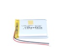 Nabíjateľná batéria 1500mAh 3,7V JST 3 line JST1.25