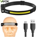 USB-C LED HLAVOVÁ LAMPA VAYOX